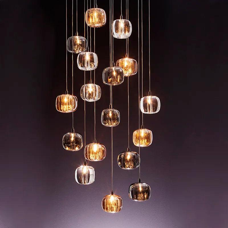 Luminaire Lustre design élégant en cristal – Référence : Marzela8421-ILLUMEEN.COM