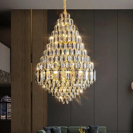 Luminaire Lustre design contemporain élégant – Référence : Elowen3028-ILLUMEEN.COM