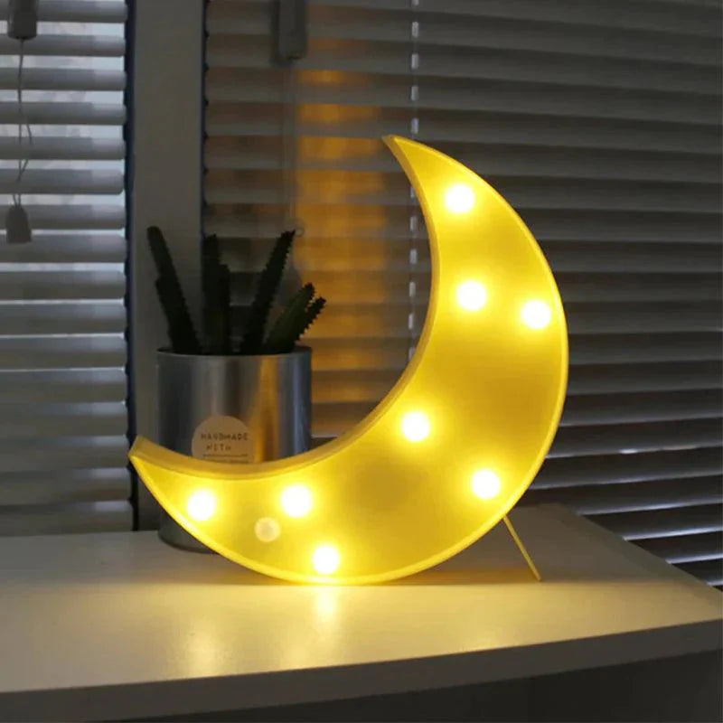 Luminaire Enfant forme lune – Référence : Elora5917-ILLUMEEN.COM