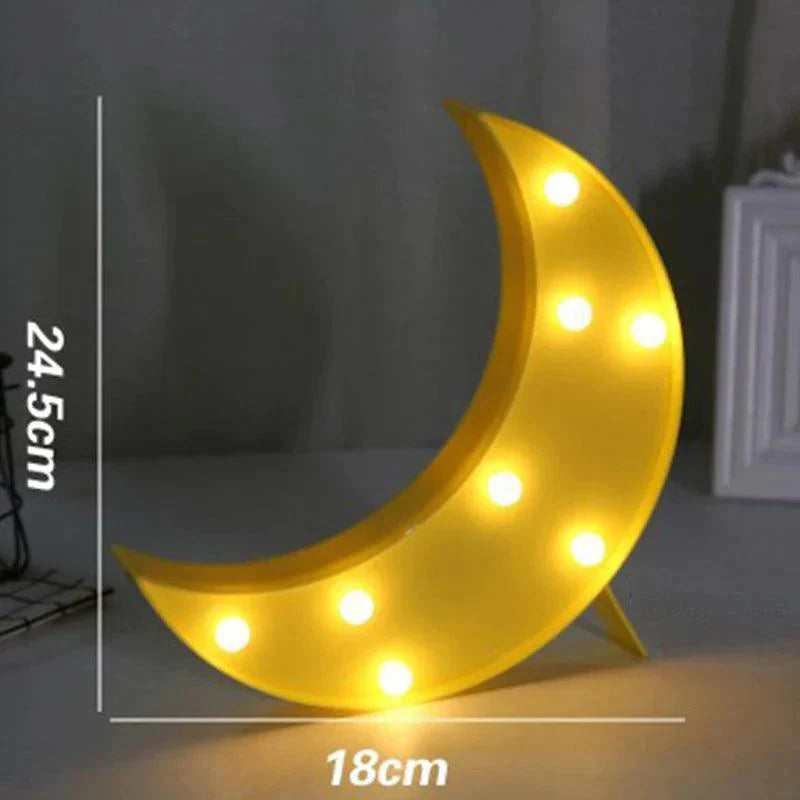Luminaire Enfant forme lune – Référence : Elora5917-ILLUMEEN.COM