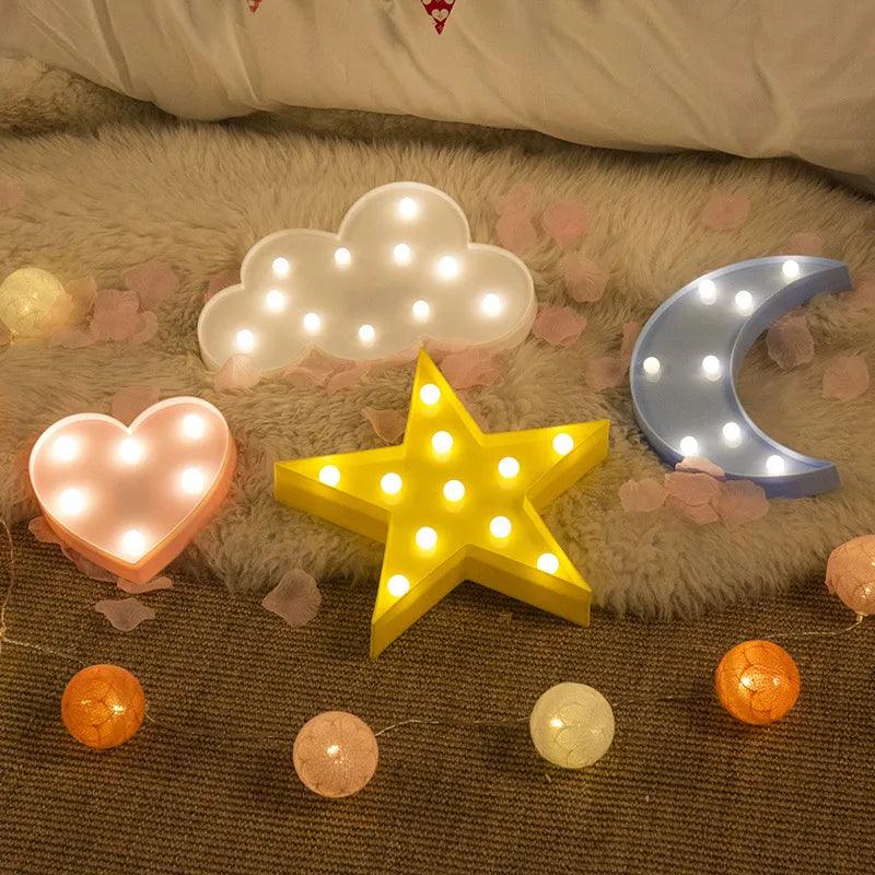 Luminaire Enfant forme lune – Référence : Elora5917-ILLUMEEN.COM