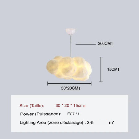 Luminaire Suspension forme organique blanche – Référence : Mylène4723-ILLUMEEN.COM