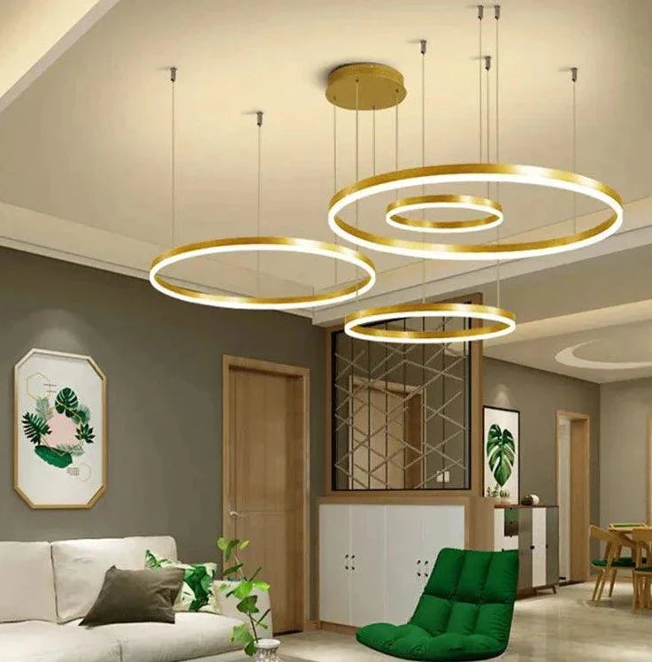 Luminaire Suspension élégant circulaire ajustable – Référence : Maelis4731-ILLUMEEN.COM