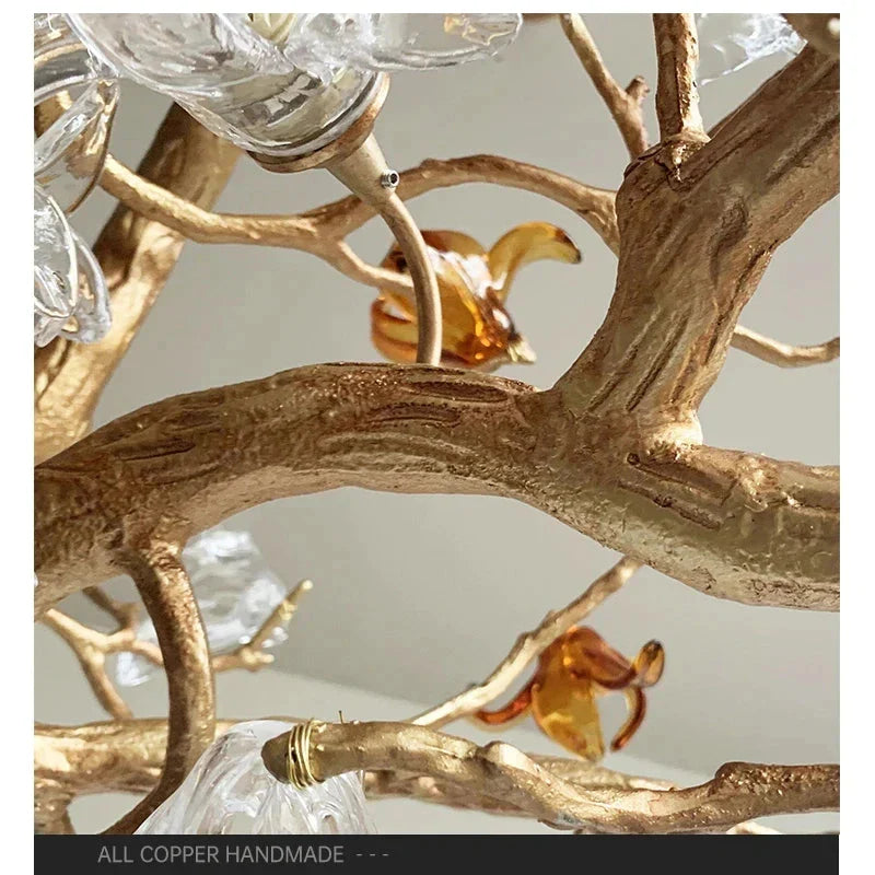 Luminaire Lustre design aérien contemporain – Référence : Elysia4732-ILLUMEEN.COM