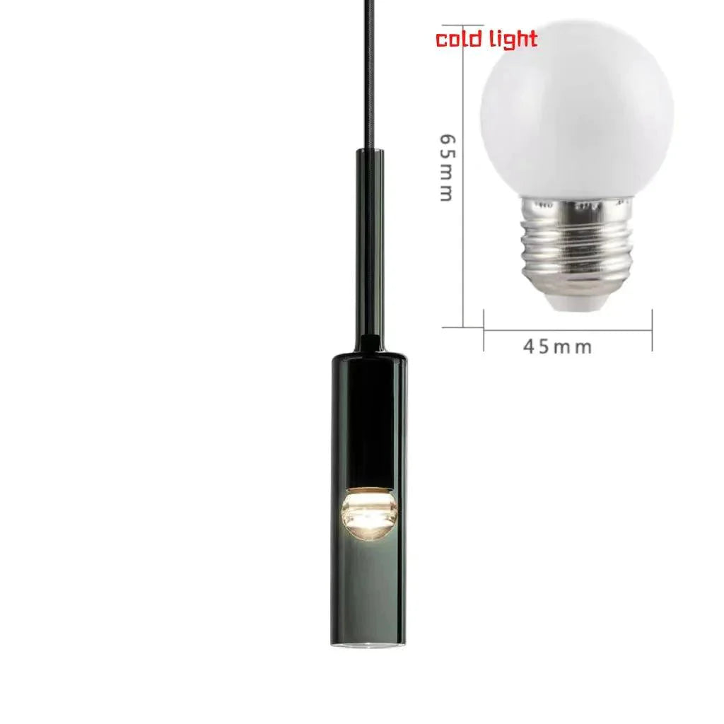 Luminaire Suspension verre transparent et métal – Référence : Ilaris2748-ILLUMEEN.COM