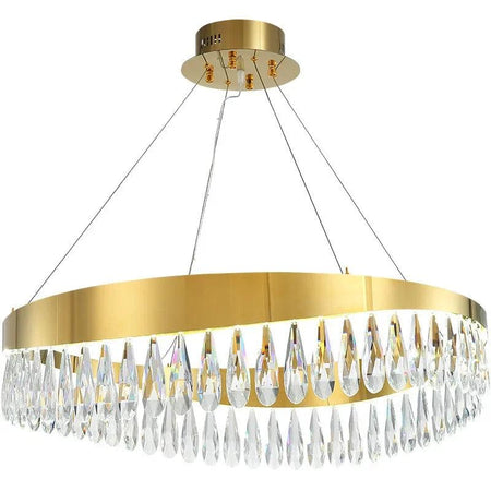 Luminaire Suspension design contemporain en cristal – Référence : Malin2048-ILLUMEEN.COM