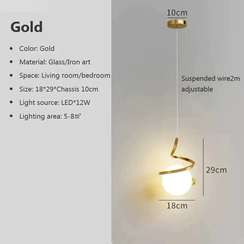 Luminaire Suspension design innovant en globe – Référence : Maëlys5273-ILLUMEEN.COM