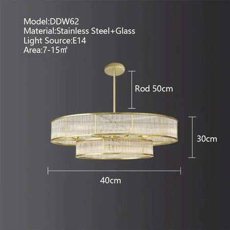 Luminaire Suspension design loft en acier inoxydable – Référence : Maelis4723-ILLUMEEN.COM