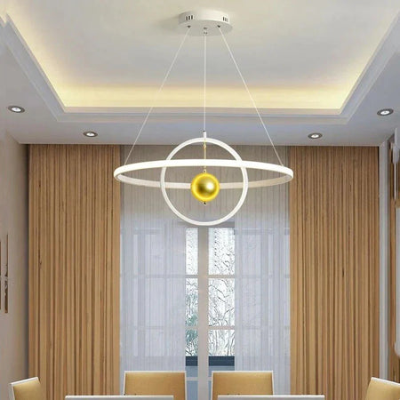 Luminaire Suspension fer élégant avec éclairage LED – Référence : Alvyn4732-ILLUMEEN.COM