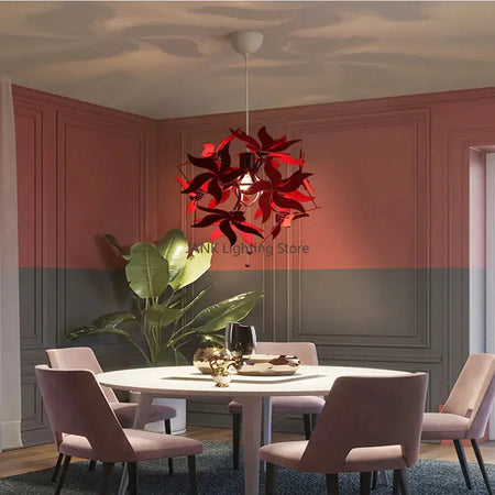 Luminaire Suspension design floral rétractable – Référence : Marisol4829-ILLUMEEN.COM