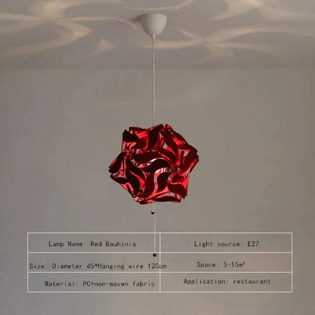 Luminaire Suspension design floral rétractable – Référence : Marisol4829-ILLUMEEN.COM