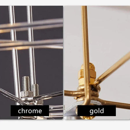 Luminaire Lustre design postmoderne en cristal – Référence : Elowen8375-ILLUMEEN.COM