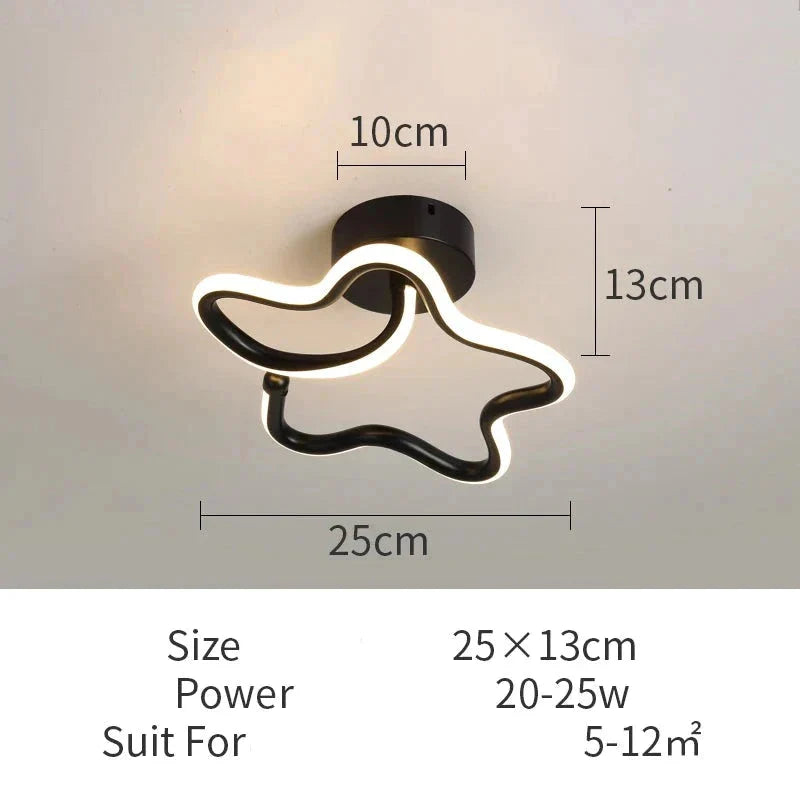 Luminaire Plafonnier anneaux lumineux élégants – Référence : Elowen5632-ILLUMEEN.COM