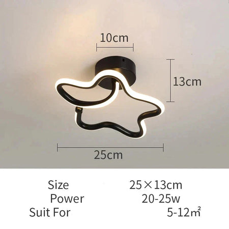 Luminaire Plafonnier anneaux lumineux élégants – Référence : Elowen5632-ILLUMEEN.COM