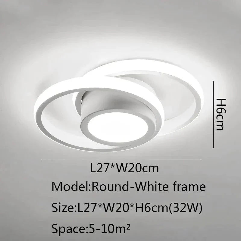 Luminaire Plafonnier cadre esthétique lumineux et raffiné – Référence : Elowen5834-ILLUMEEN.COM