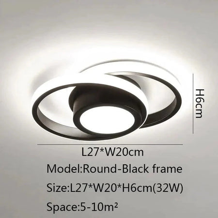 Luminaire Plafonnier cadre esthétique lumineux et raffiné – Référence : Elowen5834-ILLUMEEN.COM