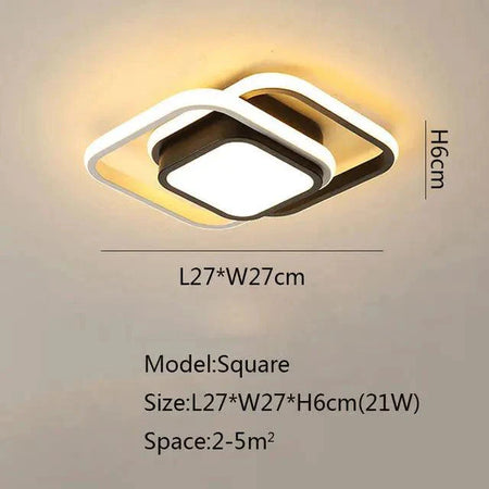 Luminaire Plafonnier cadre esthétique lumineux et raffiné – Référence : Elowen5834-ILLUMEEN.COM