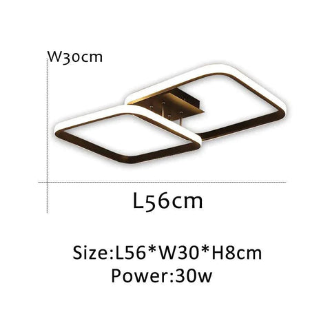 Luminaire Plafonnier cadre esthétique lumineux et raffiné – Référence : Elowen5834-ILLUMEEN.COM