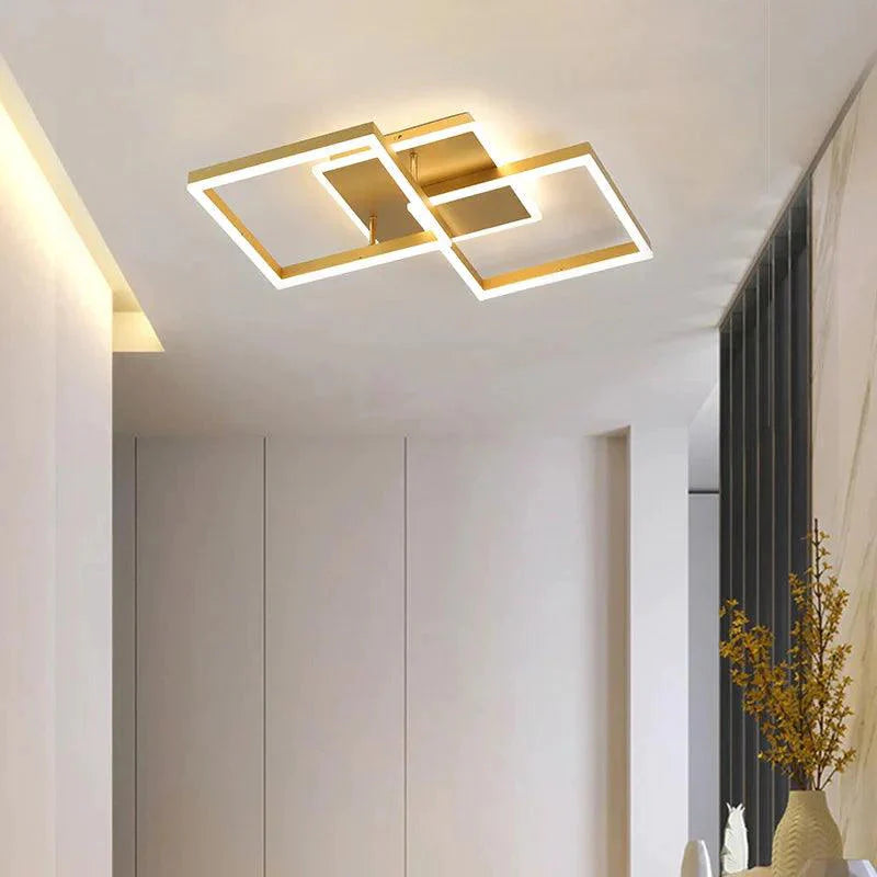 Luminaire Plafonnier cadre esthétique lumineux et raffiné – Référence : Elowen5834-ILLUMEEN.COM