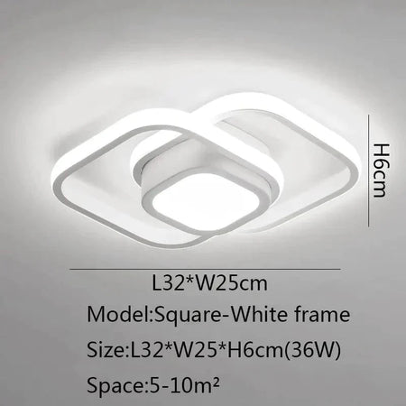Luminaire Plafonnier cadre esthétique lumineux et raffiné – Référence : Elowen5834-ILLUMEEN.COM