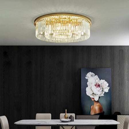 Luminaire Plafonnier cristal somptueux – Référence : Maelis4721-ILLUMEEN.COM
