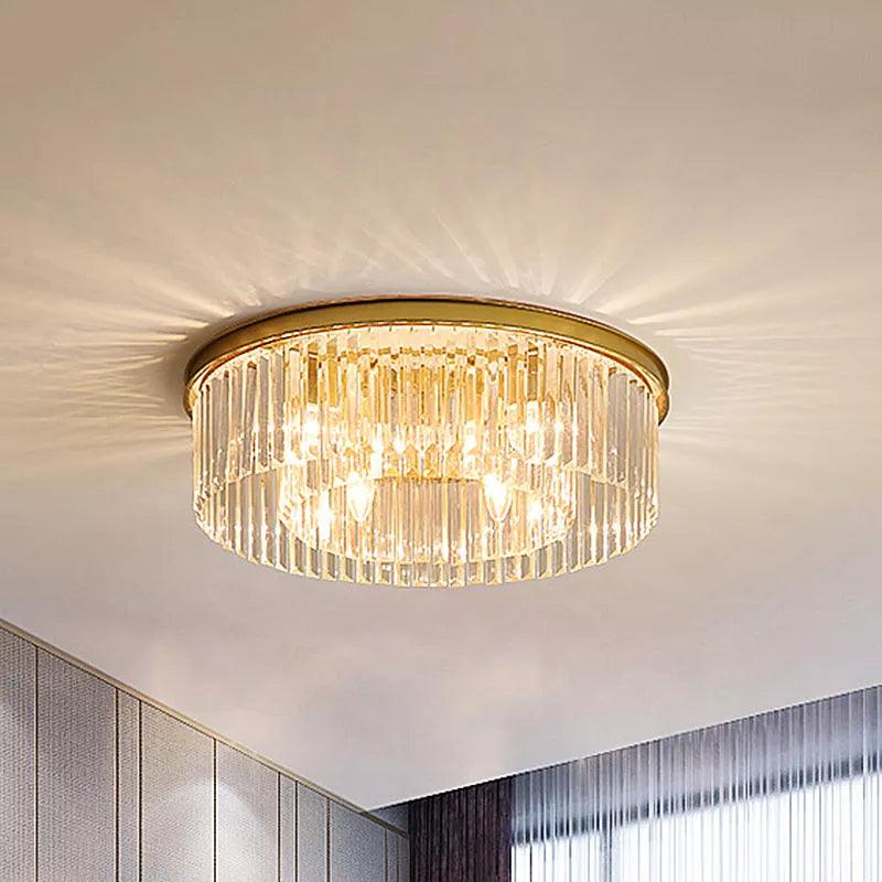 Luminaire Plafonnier cristal somptueux – Référence : Maelis4721-ILLUMEEN.COM