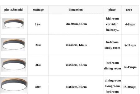 Luminaire Plafonnier design élégant en bois – Référence : Maelis4829-ILLUMEEN.COM