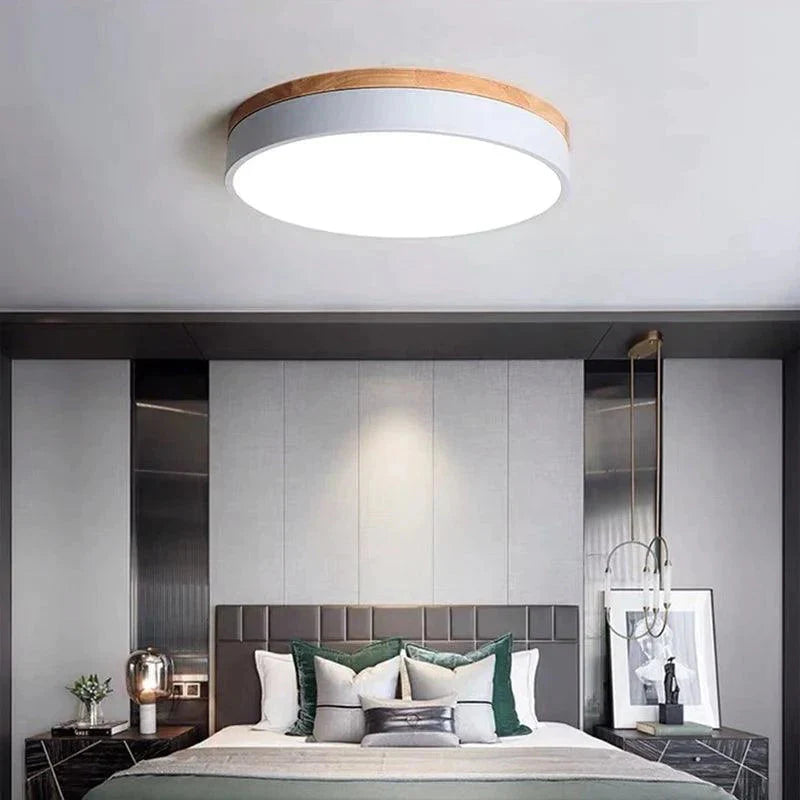 Luminaire Plafonnier design élégant en bois – Référence : Maelis4829-ILLUMEEN.COM