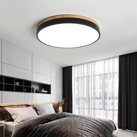 Luminaire Plafonnier design élégant en bois – Référence : Maelis4829-ILLUMEEN.COM