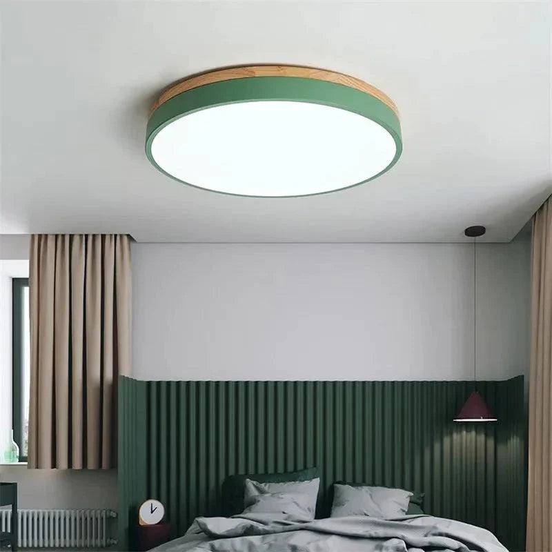 Luminaire Plafonnier design élégant en bois – Référence : Maelis4829-ILLUMEEN.COM