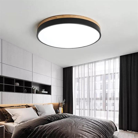 Luminaire Plafonnier design élégant en bois – Référence : Maelis4829-ILLUMEEN.COM