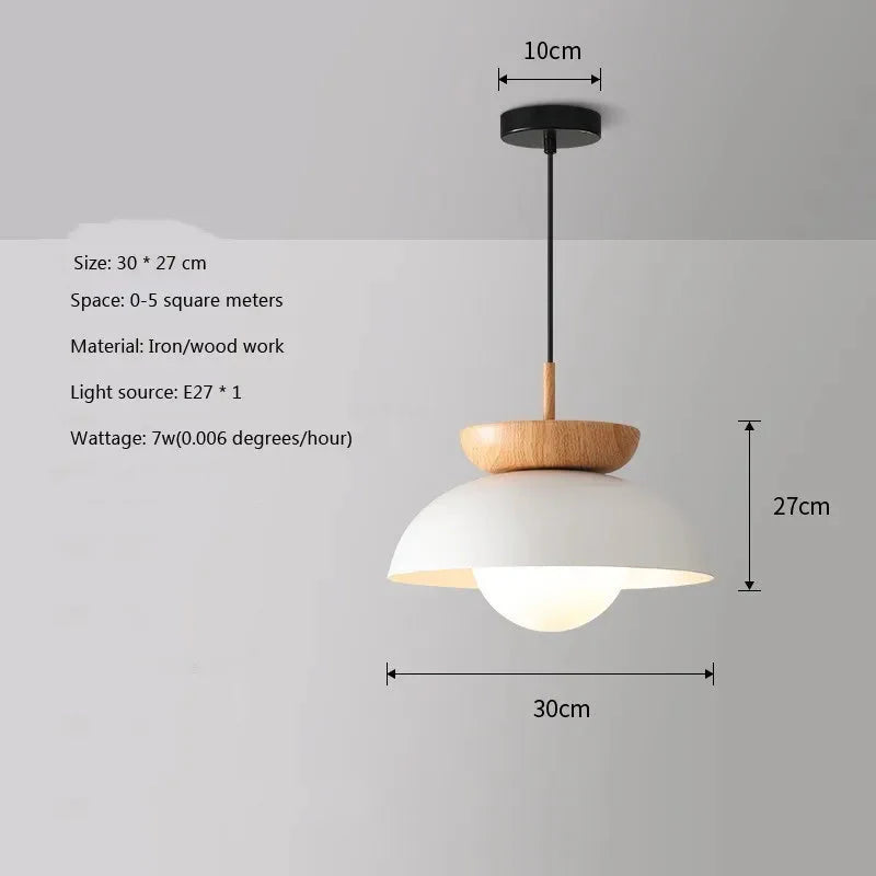 Luminaire Plafonnier design élégant en bois et métal – Référence : Maelis4723-ILLUMEEN.COM