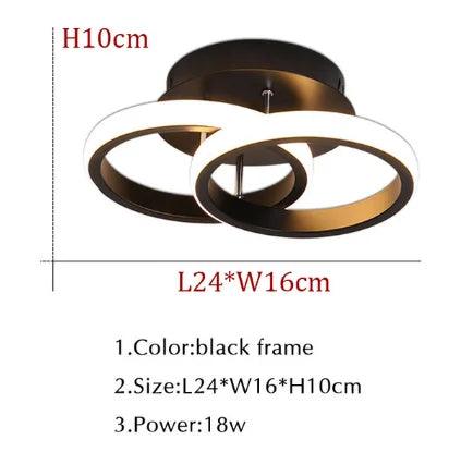 Luminaire Plafonnier design élégant blanc – Référence : Elowen3741-ILLUMEEN.COM