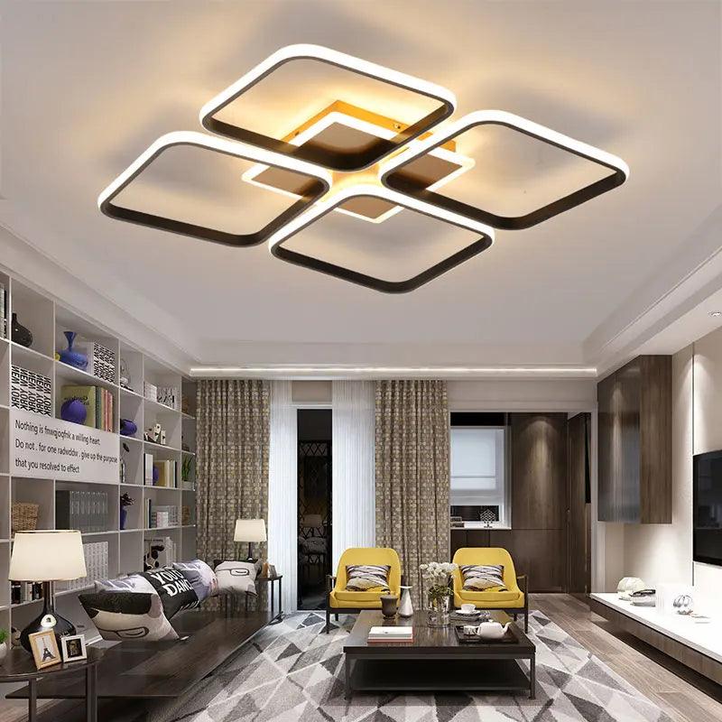 Luminaire Plafonnier design élégant blanc – Référence : Elowen3741-ILLUMEEN.COM