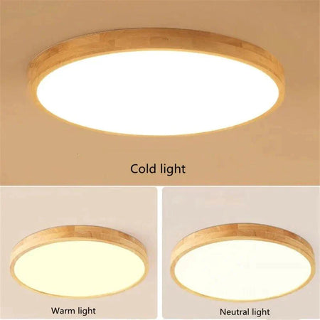 Luminaire Plafonnier design élégant en bois et fer – Référence : Thorian4832-ILLUMEEN.COM