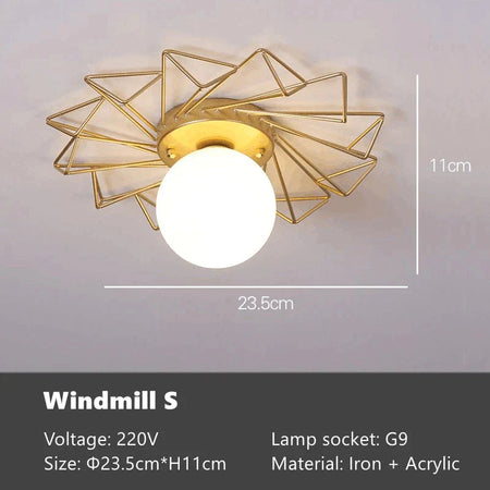 Luminaire Plafonnier style nordique élégant – Référence : Elowen4832-ILLUMEEN.COM