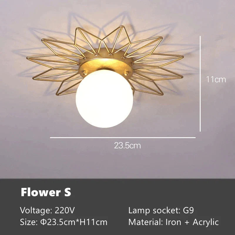 Luminaire Plafonnier style nordique élégant – Référence : Elowen4832-ILLUMEEN.COM