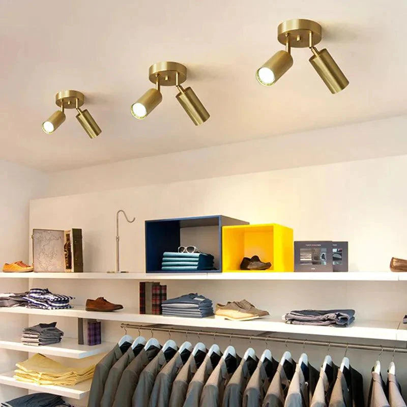 Luminaire Plafonnier finition laiton plaqué – Référence : Naelia2345-ILLUMEEN.COM