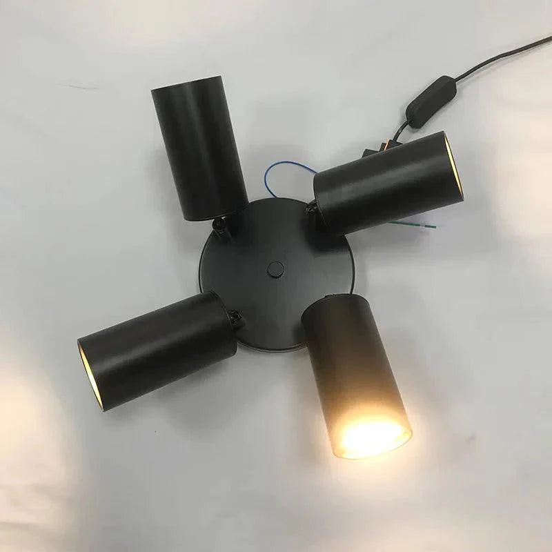 Luminaire Plafonnier finition laiton plaqué – Référence : Naelia2345-ILLUMEEN.COM