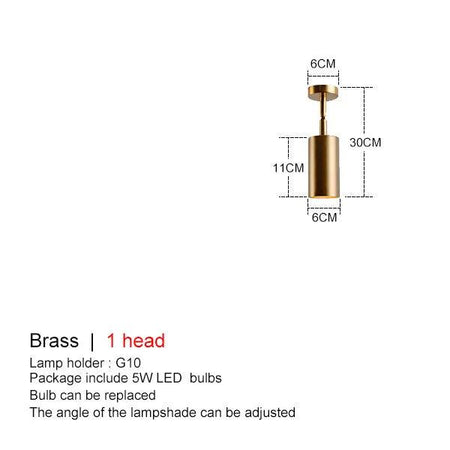 Luminaire Plafonnier finition laiton plaqué – Référence : Naelia2345-ILLUMEEN.COM