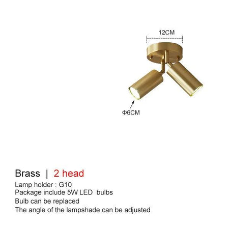 Luminaire Plafonnier finition laiton plaqué – Référence : Naelia2345-ILLUMEEN.COM