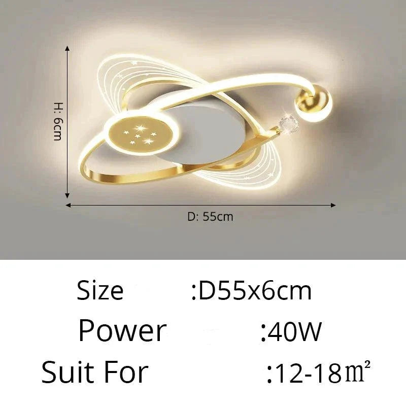 Luminaire Plafonnier design circulaire chic – Référence : Maelis4820-ILLUMEEN.COM