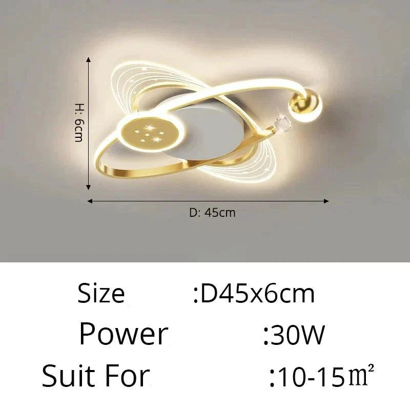 Luminaire Plafonnier design circulaire chic – Référence : Maelis4820-ILLUMEEN.COM