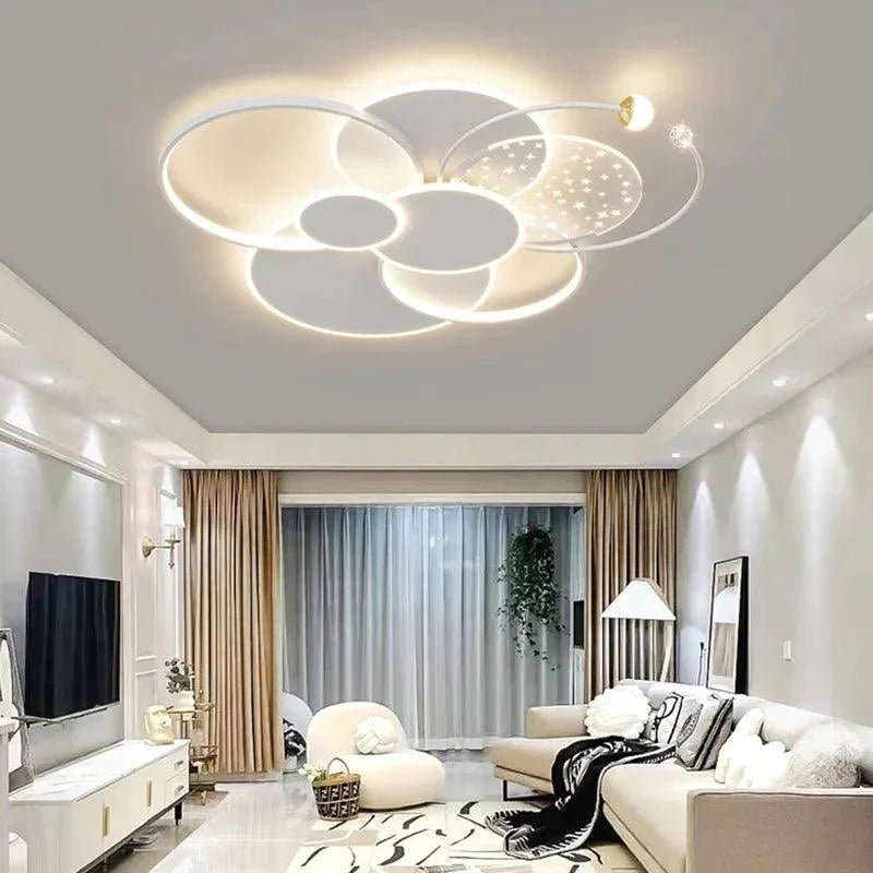 Luminaire Plafonnier design circulaire chic – Référence : Maelis4820-ILLUMEEN.COM