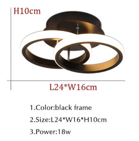Luminaire Plafonnier style industriel en métal noir – Référence : Mael1234-ILLUMEEN.COM