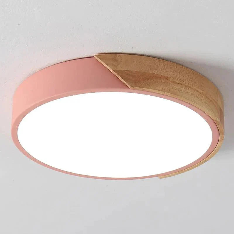 Luminaire Plafonnier design élégant en bois – Référence : Elona4826-ILLUMEEN.COM