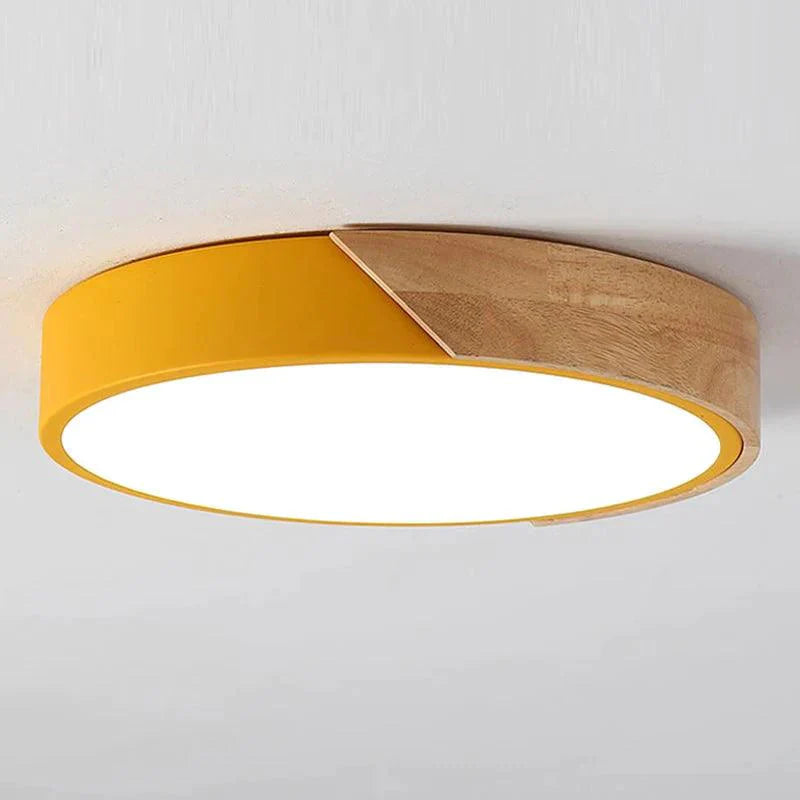 Luminaire Plafonnier design élégant en bois – Référence : Elona4826-ILLUMEEN.COM