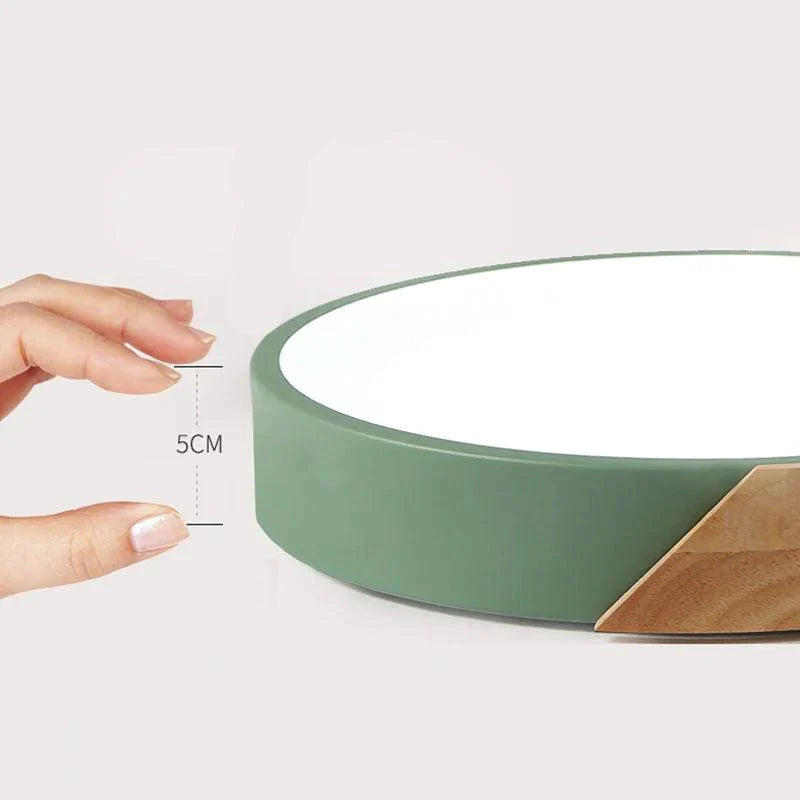 Luminaire Plafonnier design élégant en bois – Référence : Elona4826-ILLUMEEN.COM