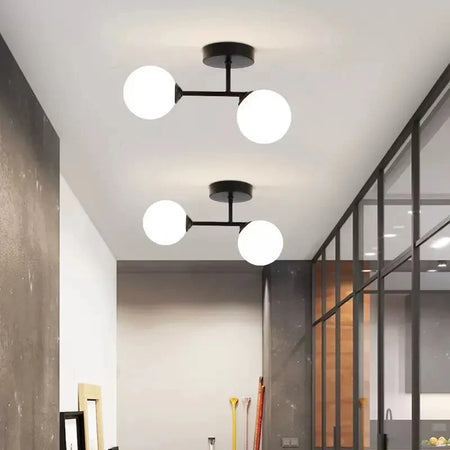 Luminaire Plafonnier design élégant en boules lumineuses – Référence : Théo6543-ILLUMEEN.COM