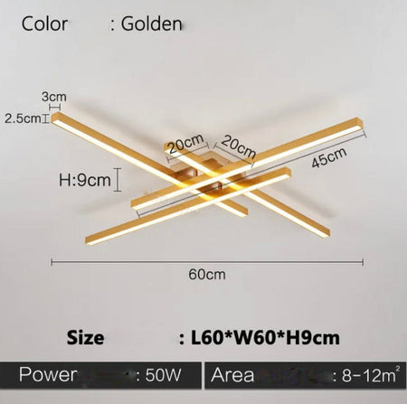 Luminaire Plafonnier design nordique élégant – Référence : Naël4632-ILLUMEEN.COM